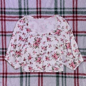 Floral Pink Women's Top
